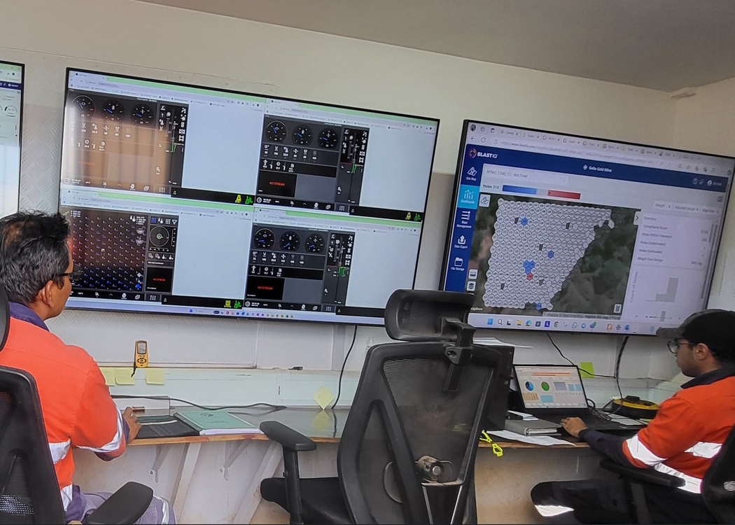 Blast Hole Control Room